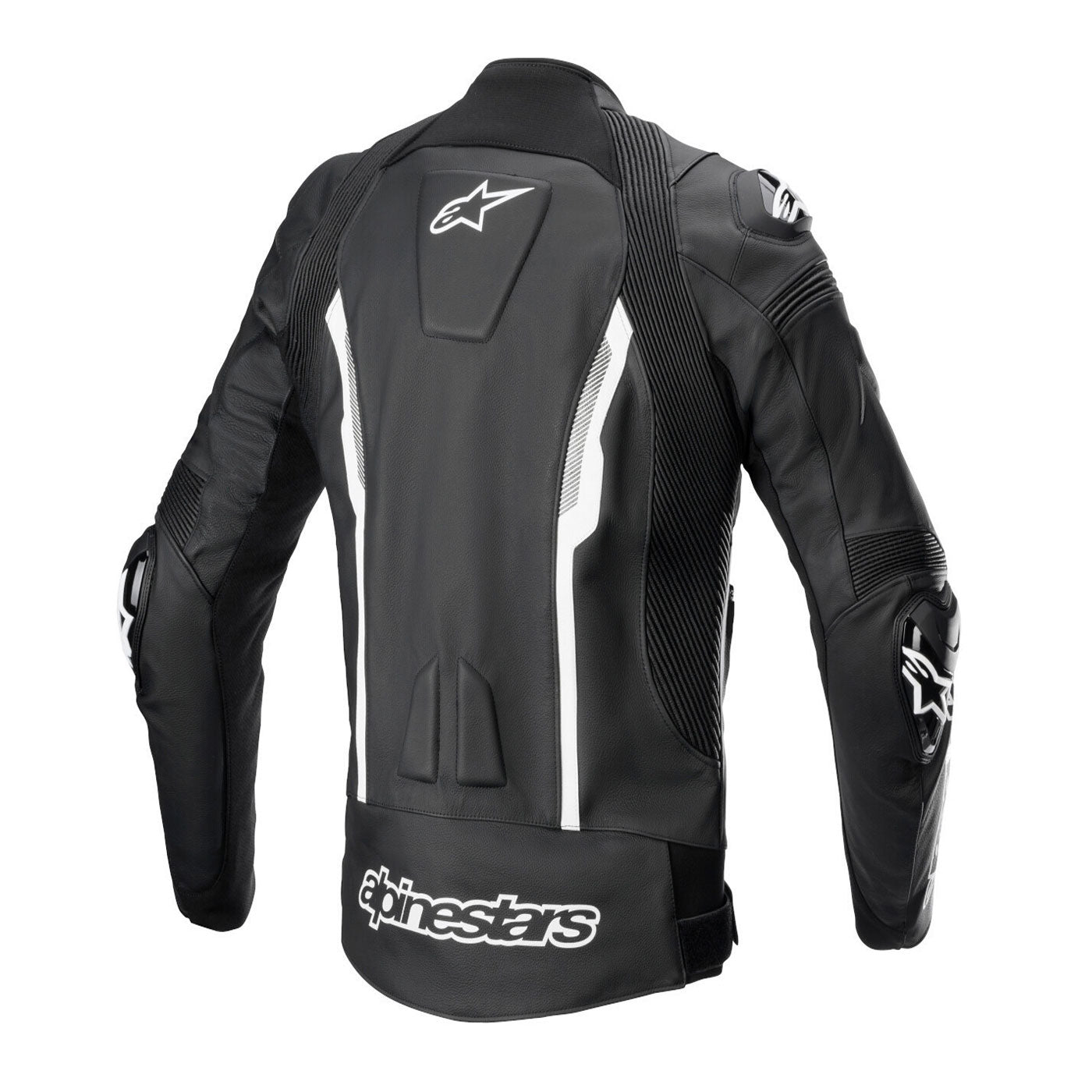 Alpinestars Missile V2 Motorcyle Leather Jacket Black White