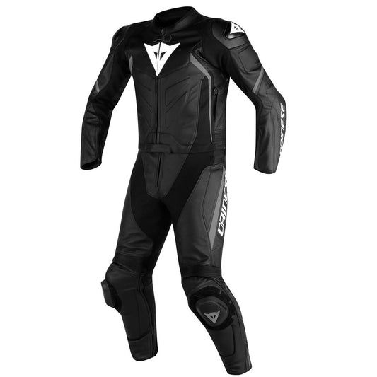 Dainese Avro D2 BLACK Anthracite Motorbike Racing Leather  Suit