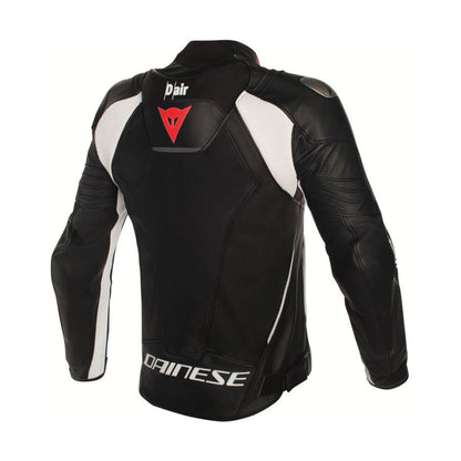 Dainese Misano D Air Motorcycle Leather Jacket Black