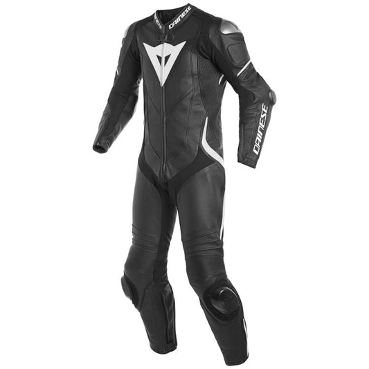 Dainese Black Motorbike Racing Leather Suit