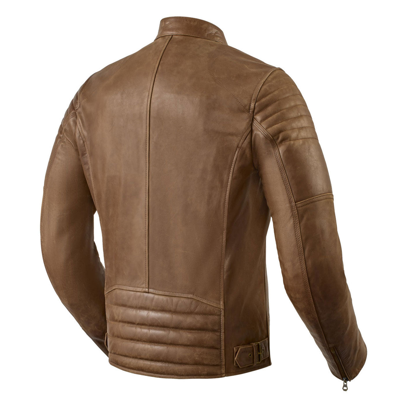 Revit Surgent Motorcycle Leather Jacket Brown