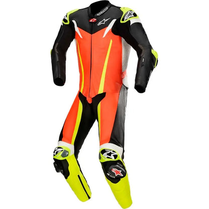 Alpinestars GP Tech V3 Racing Leather Suit Flu Red Yellow