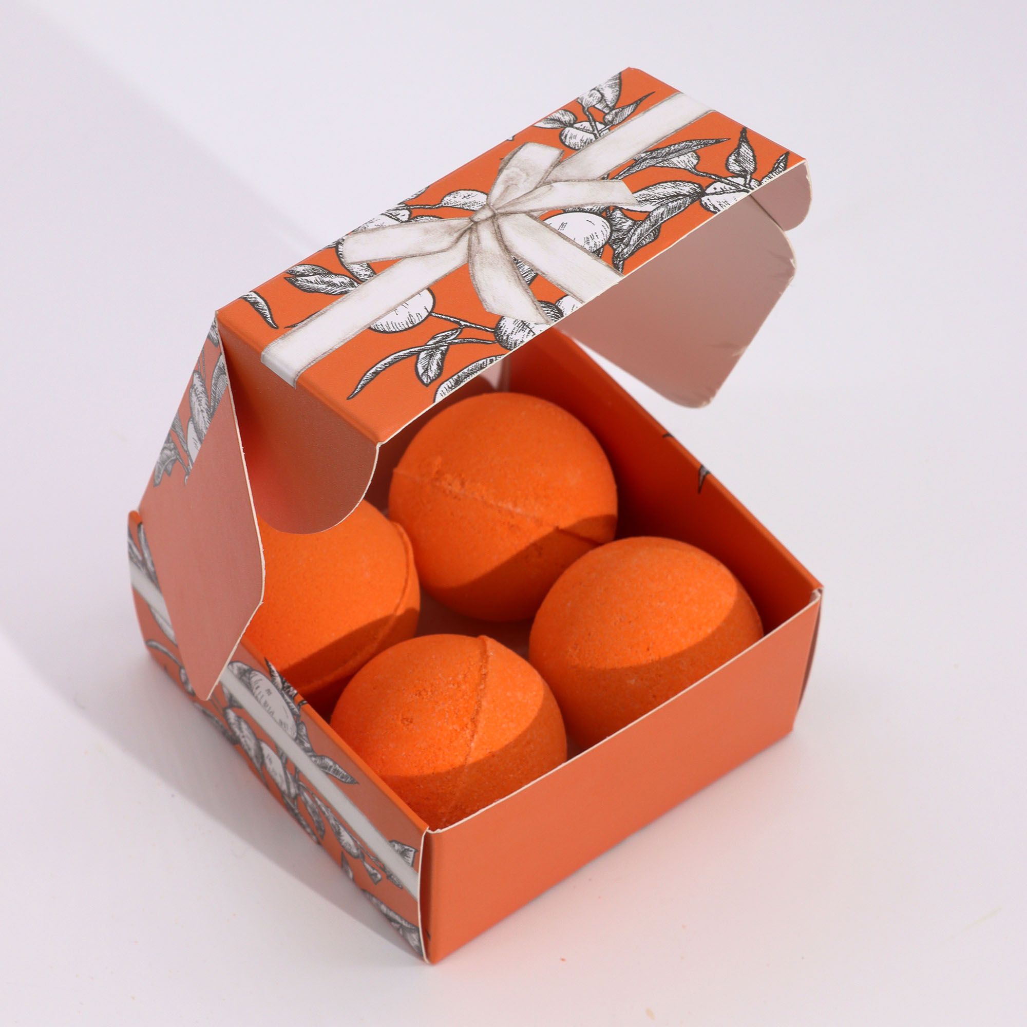 Zesty Vitamin C Bath Bombs Set – Aromatherapy Quartet