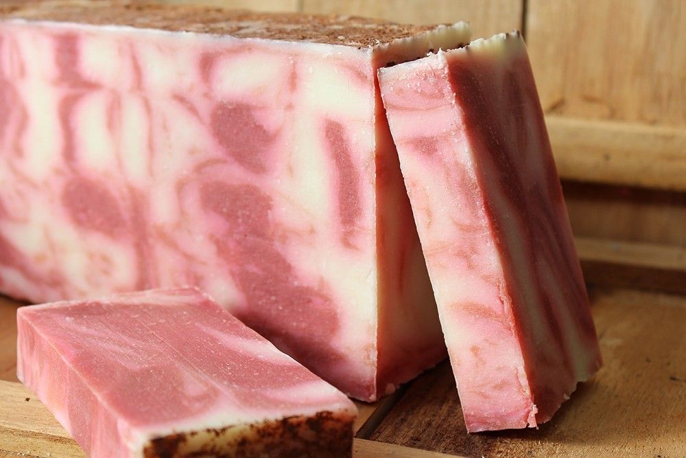 Red Clay - Olive Oil Soap Slice