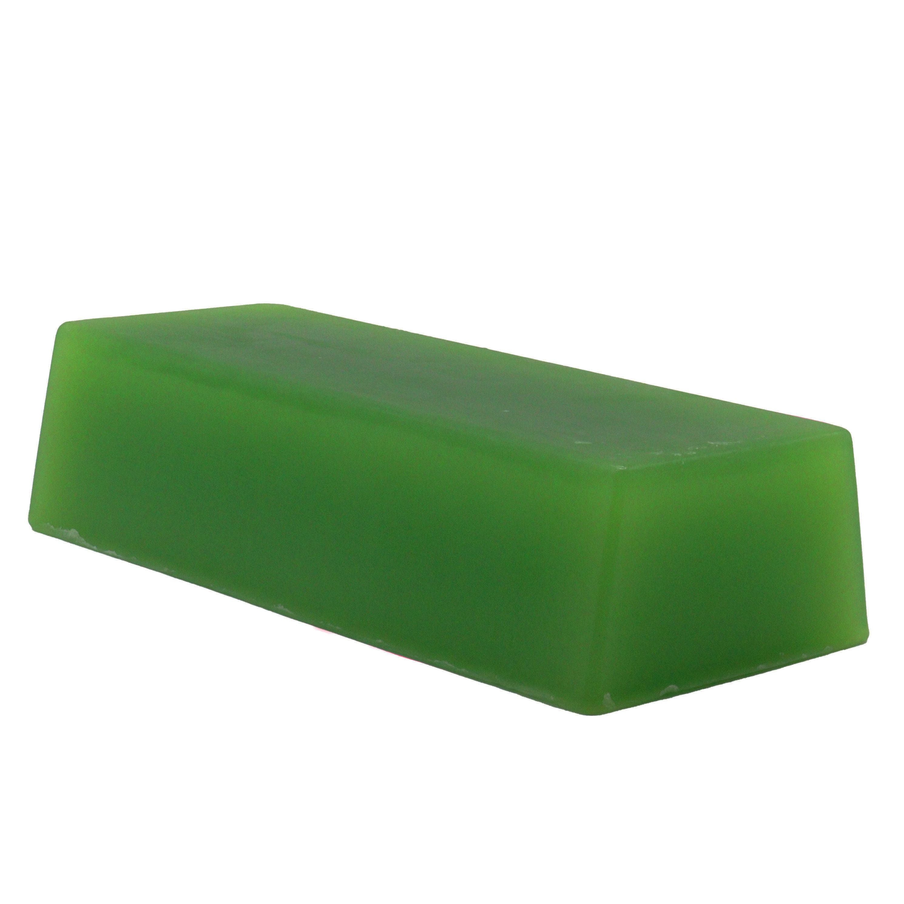 Peppermint - Tint Green - EO Soap Slice 100g approx