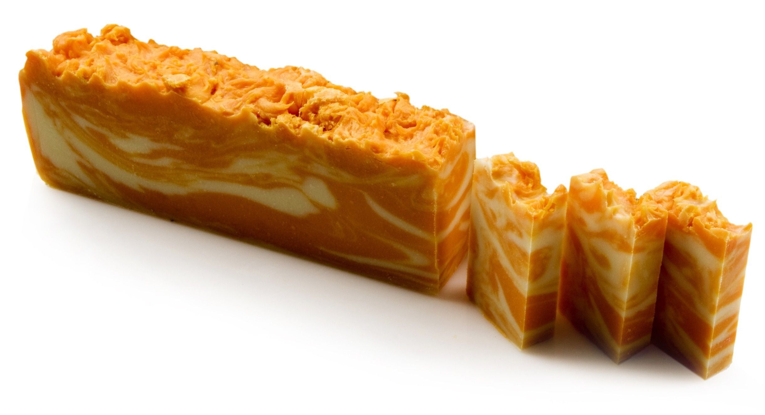 Orange - Olive Oil Soap Slice