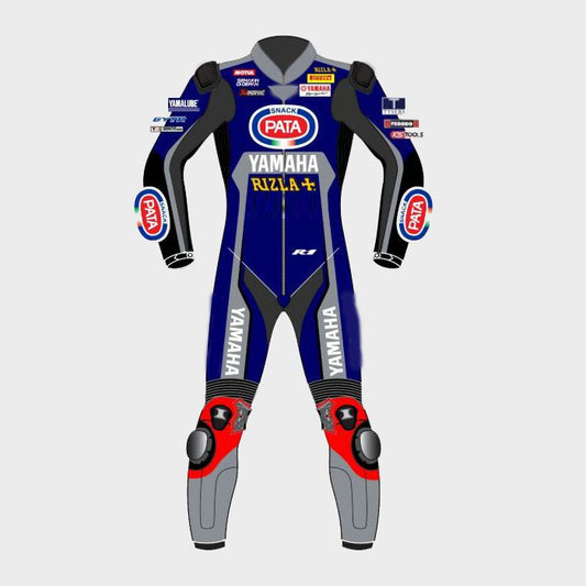 Yamaha Pata Motorbike Racing Leather Suits