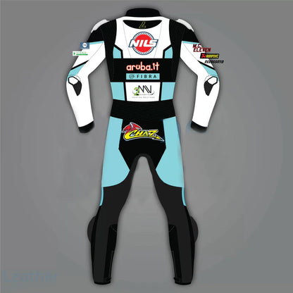 Chaz Davie Riding Suit WSBK 2021 Ducati Racing Leather Suit